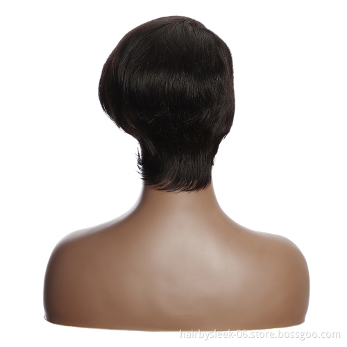 Rebecca fashion pixie cut short Bob Wig Wholesale Brazilian Hair Lace Front Closure full lace human hair wig human hair wigs